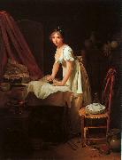  Louis Leopold  Boilly Young Woman Ironing oil on canvas